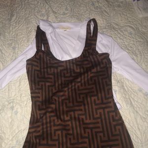 Brown dress